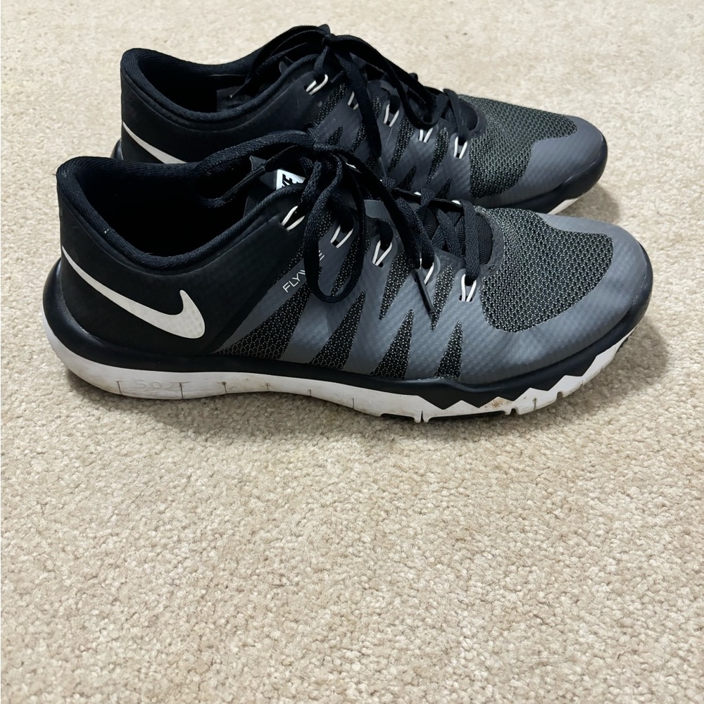 Nike Black and Gray Athletic Shoes